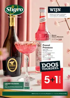Voorbeeld van Publicité Vins van winkel Sligro geldig vanaf 29/01/2026