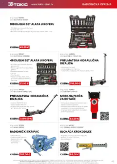 Pregled letka Katalog trgovine Tokić vrijedi od 08.09.2025 | Stranica: 43