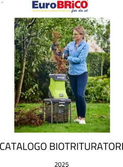 Anteprima dell'opuscolo Volantino Biotrituratori dal negozio Eurobrico valido da 23/07/2025