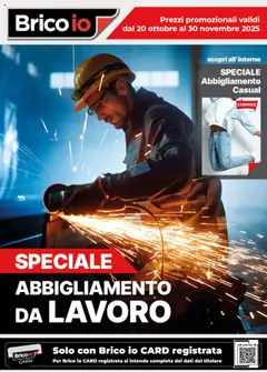 Anteprima dell'opuscolo Volantino Abbigliamento - Alessandria dal negozio Brico io valido da 20/10/2025