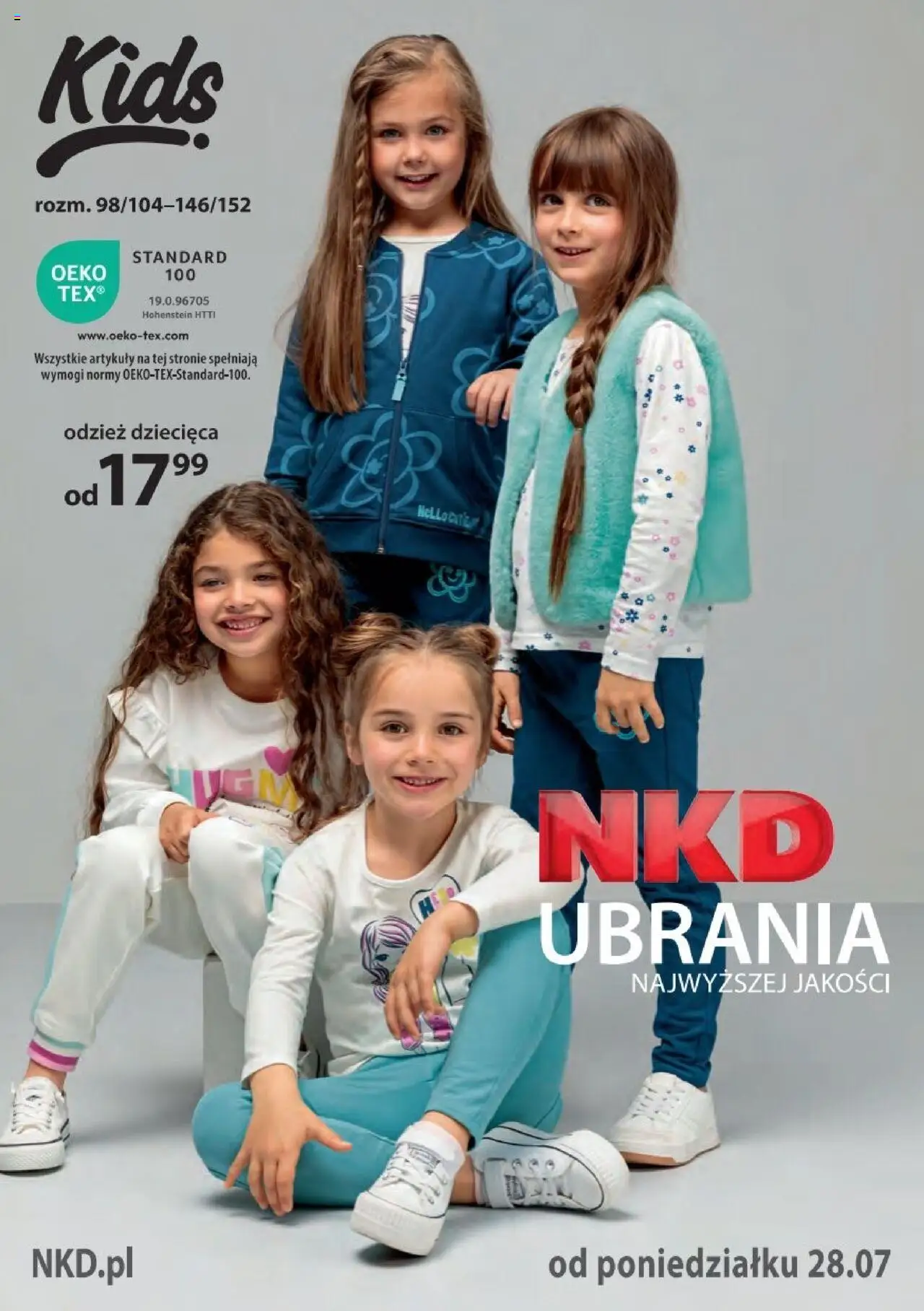 NKD Gazetka od 28.07.2025 - Nowa Gazetka - Numer strony 1 - Ubrania