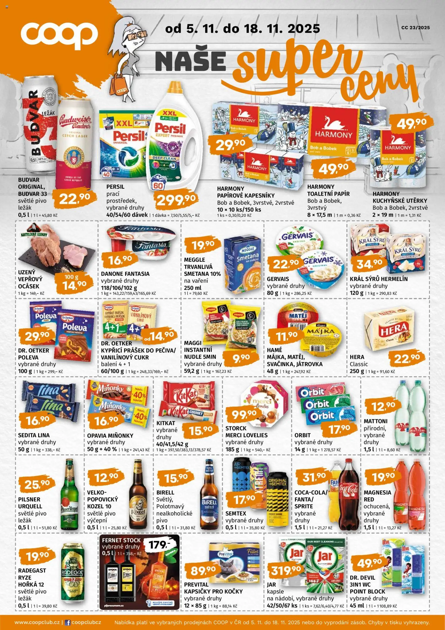 Náhled nabídky: Coop Leták - Coop Super cena platný od 05.11.2025
