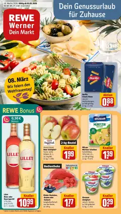 Vorschau von dem Prospekt des Geschäftes Rewe, gültig ab dem 02.03.2026