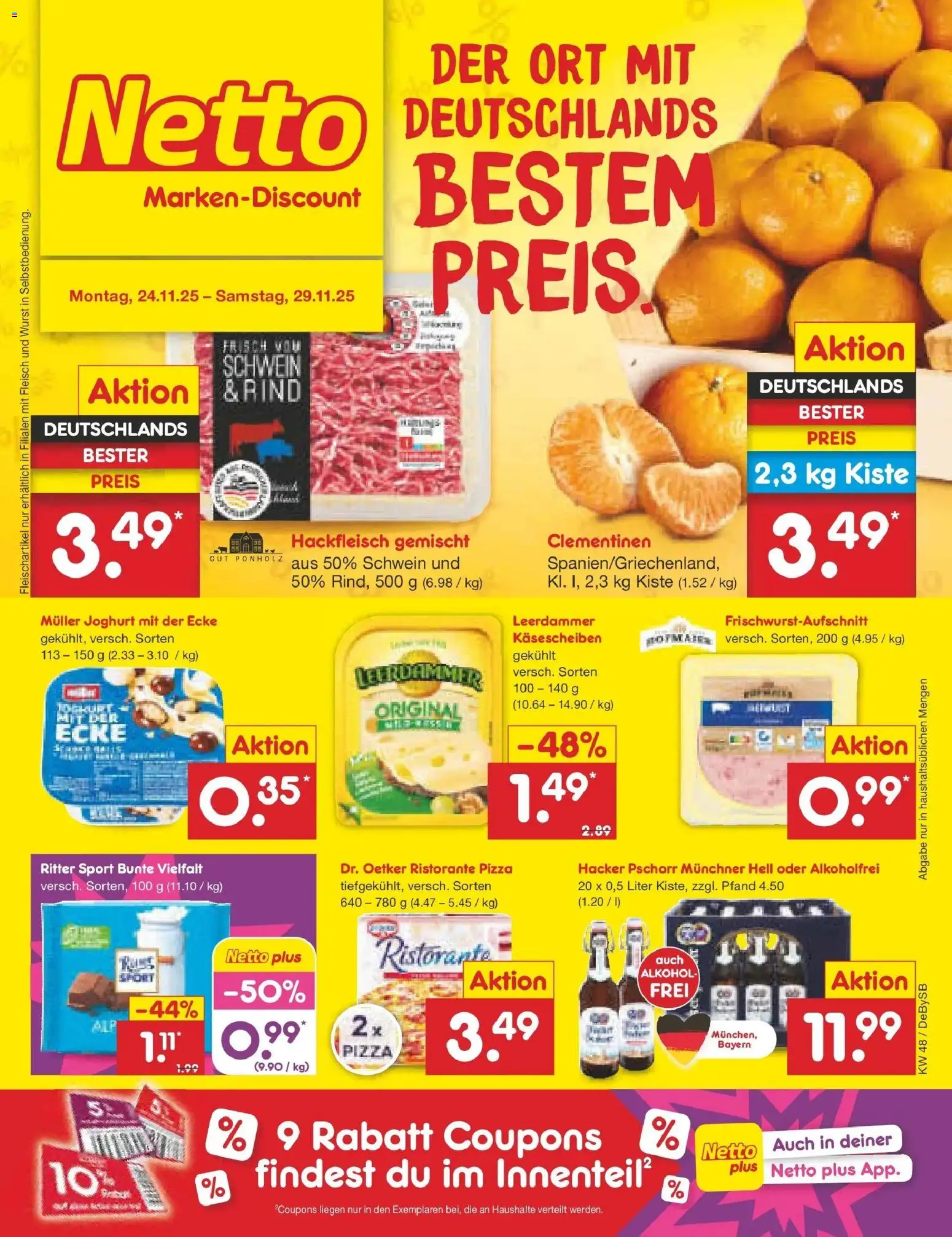 Vorschau von dem Prospekt des Geschäftes Netto Marken-Discount, gültig ab dem 24.11.2025