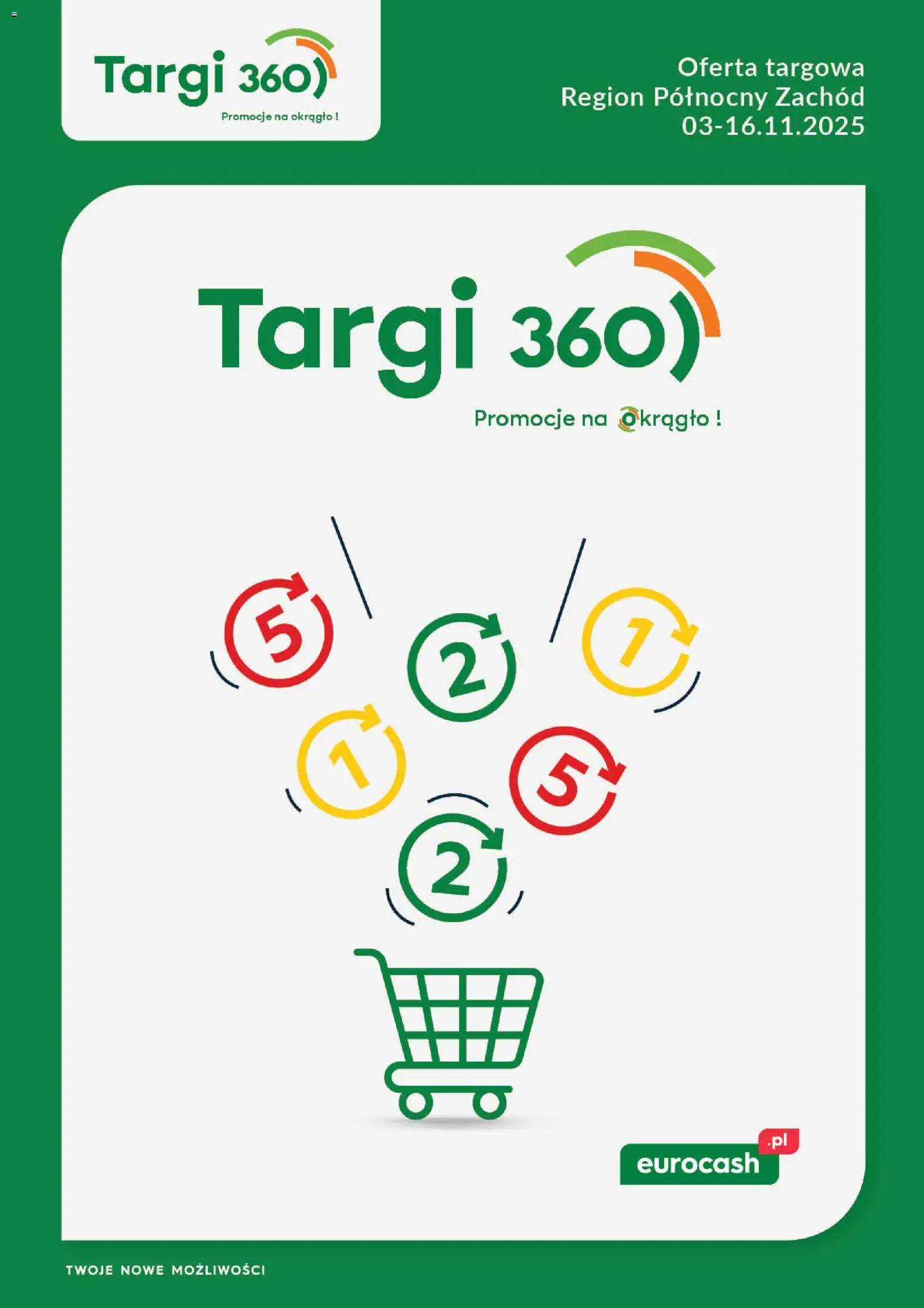 Pogląd gazetki "Promocje na okrągło" ze sklepu Eurocash ważnej od 03.11.2025