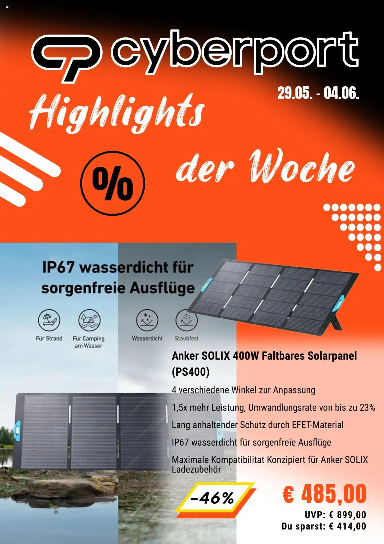 Cyberport Prospekt (vom 29.05.2025 - 04.06.2025) - Wasser
