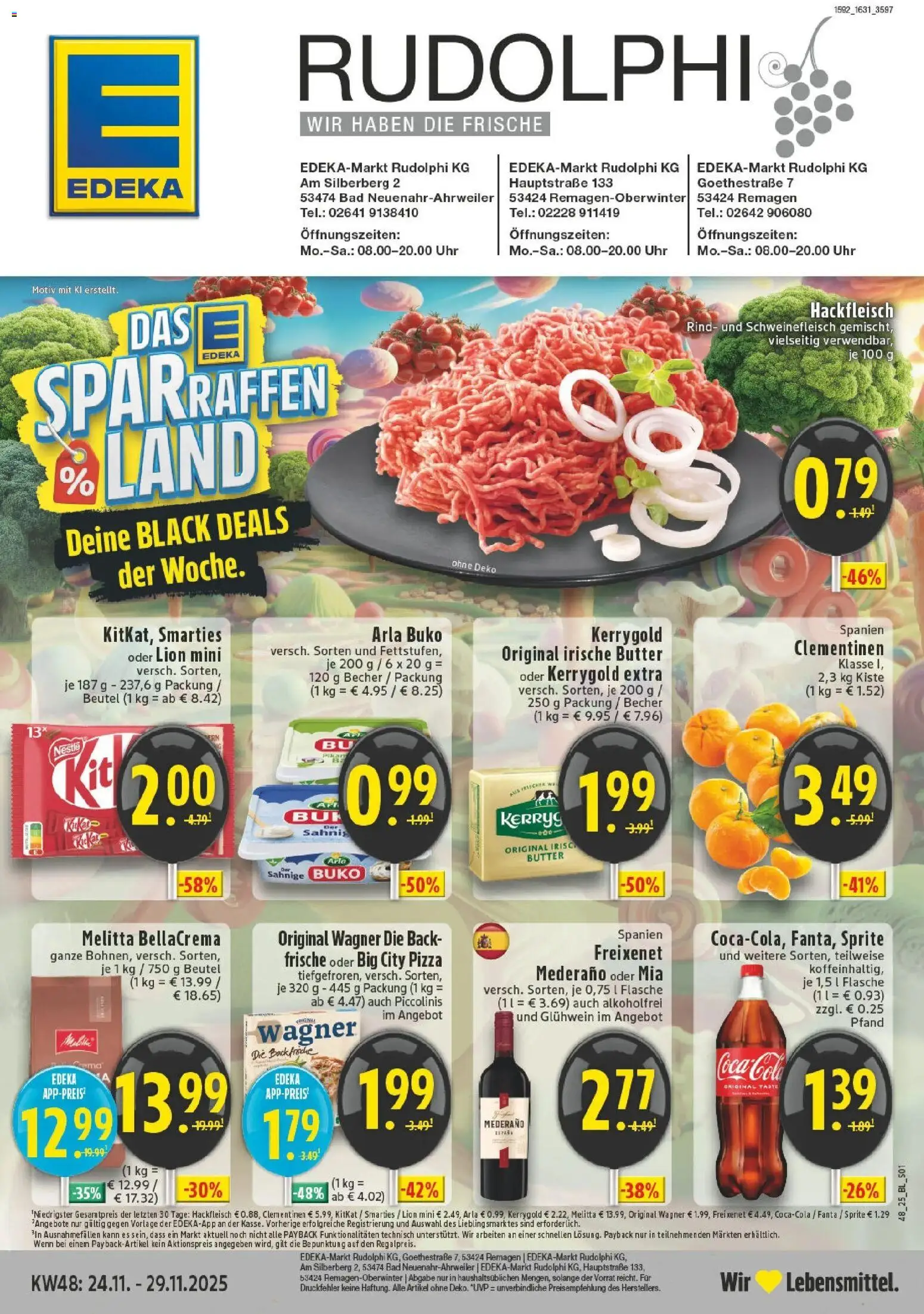 Vorschau von dem Prospekt des Geschäftes Edeka, gültig ab dem 23.11.2025