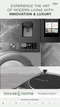Preview of House and Home flyer valid from 15/09/2025