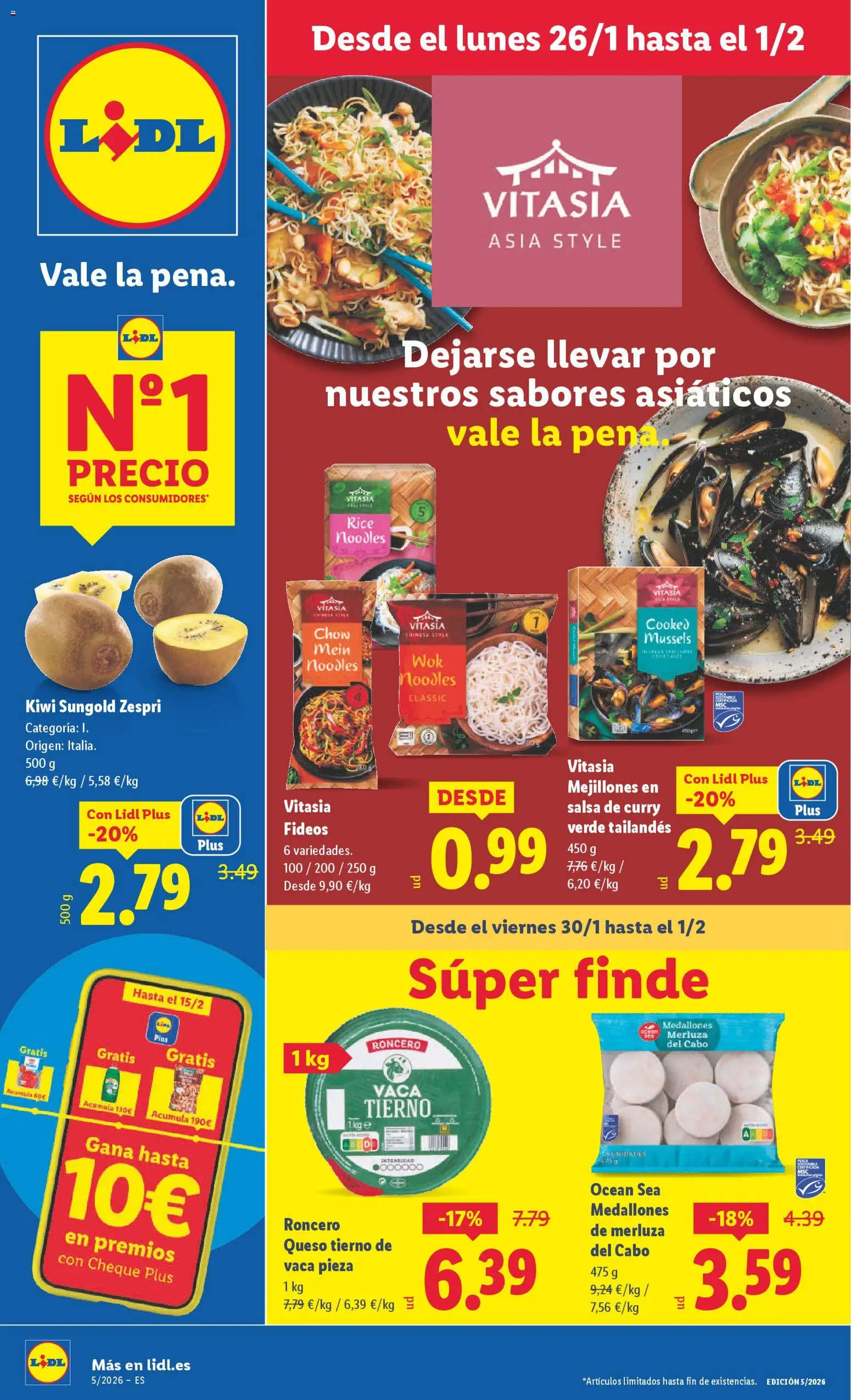 Vista previa del folleto de la tienda Lidl válido desde el 26/01/2026 