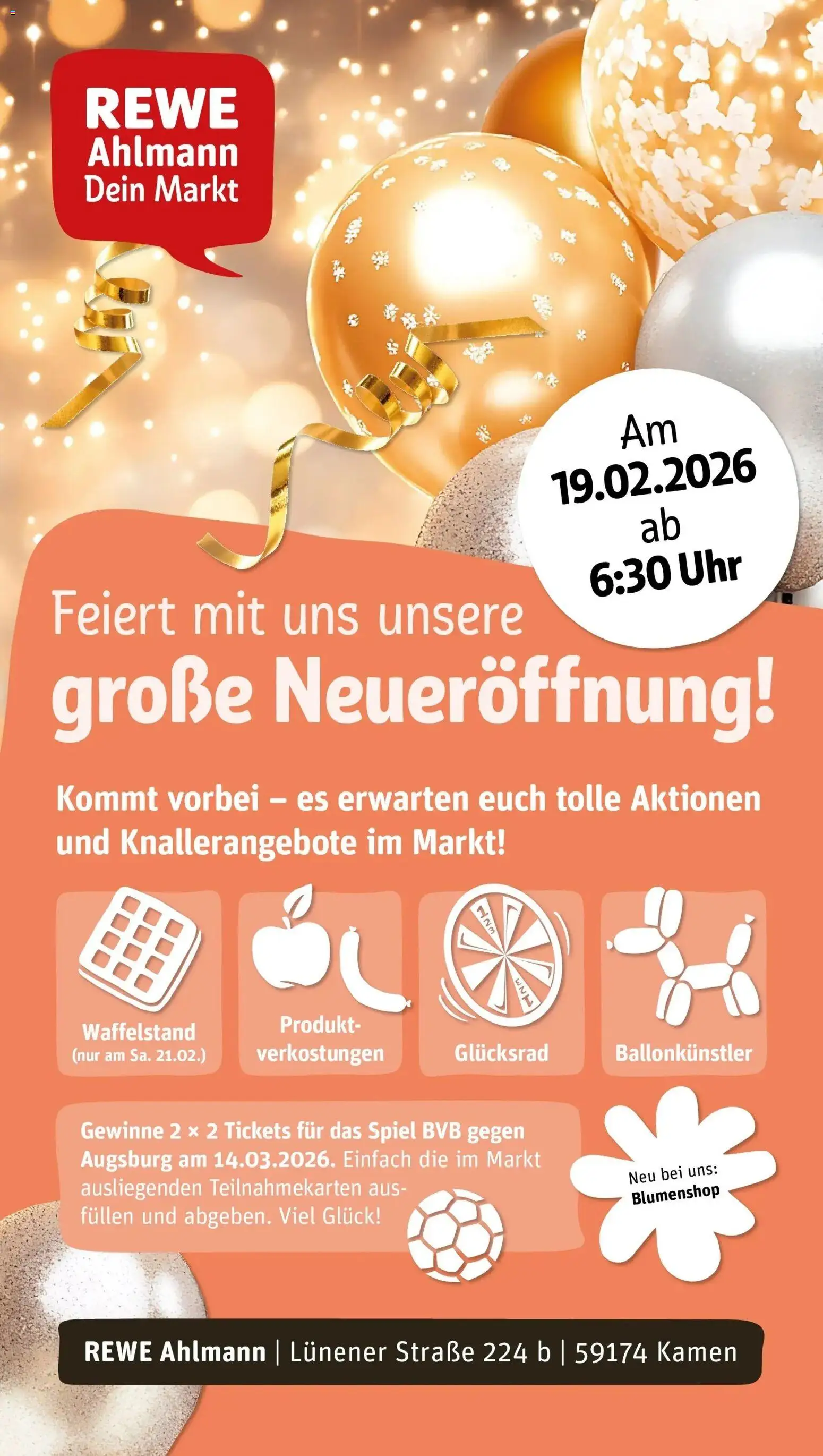 Vorschau von dem Prospekt des Geschäftes Rewe, gültig ab dem 16.02.2026