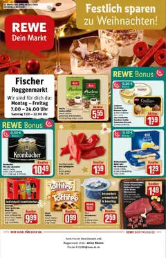Vorschau von dem Prospekt des Geschäftes Rewe, gültig ab dem 15.12.2025