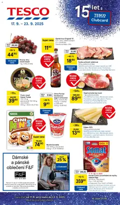 Náhled nabídky: Tesco Hypermarket platný od 17.09.2025