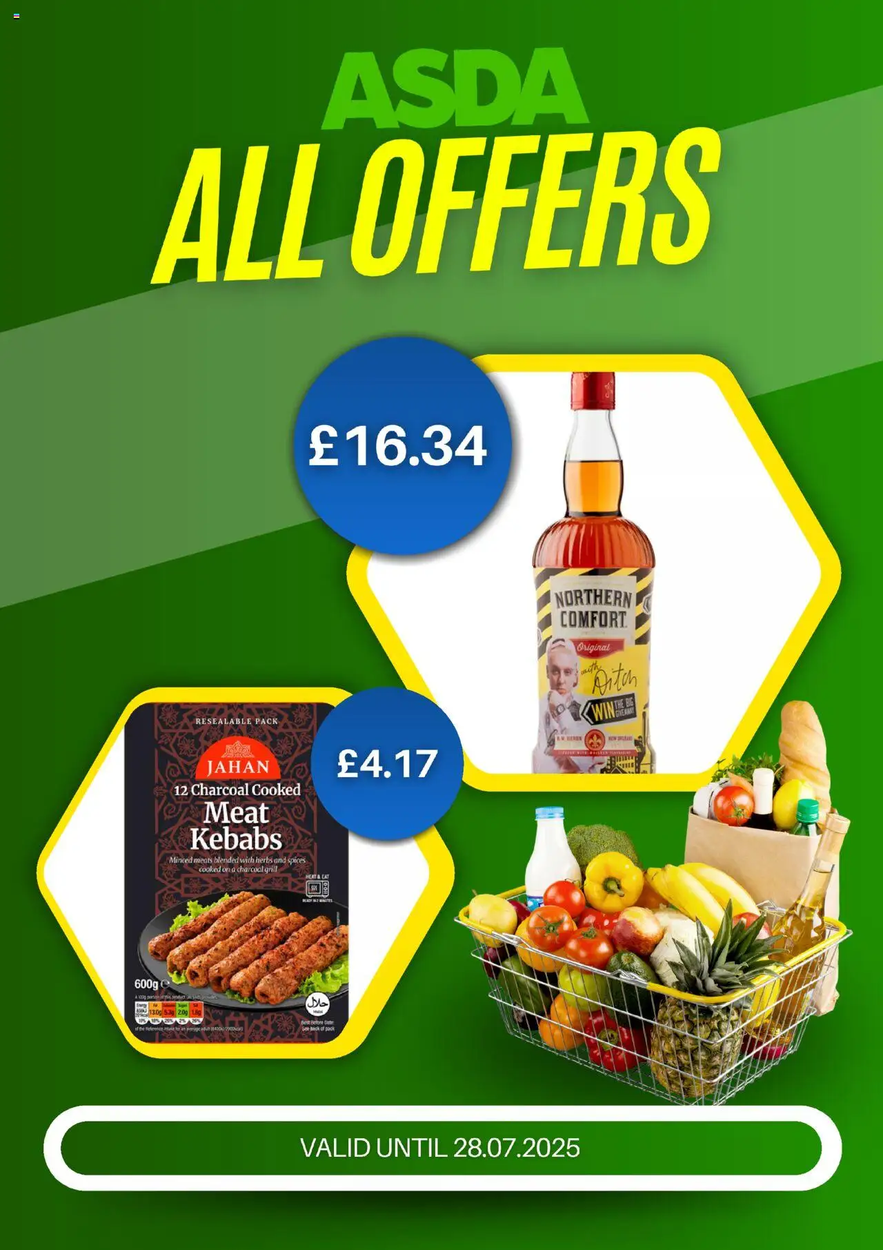 Asda shop Weekly offers valid from 22/07/2025 - Page number 1