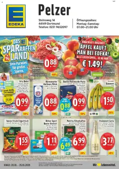 Vorschau von dem Prospekt des Geschäftes Edeka, gültig ab dem 19.10.2025