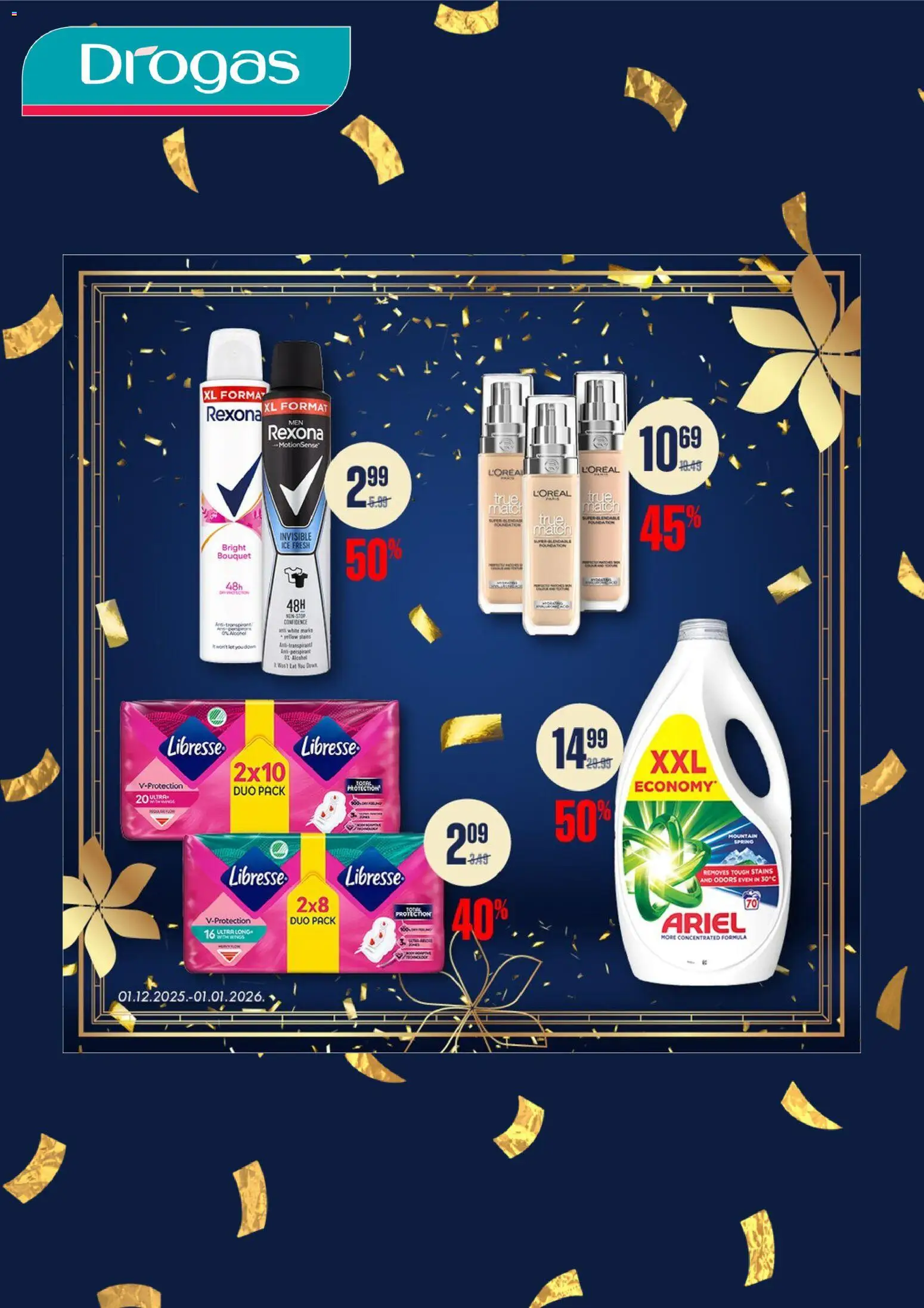 Skatīt Drogas akciju bukletu, derīgs no 2025.12.01