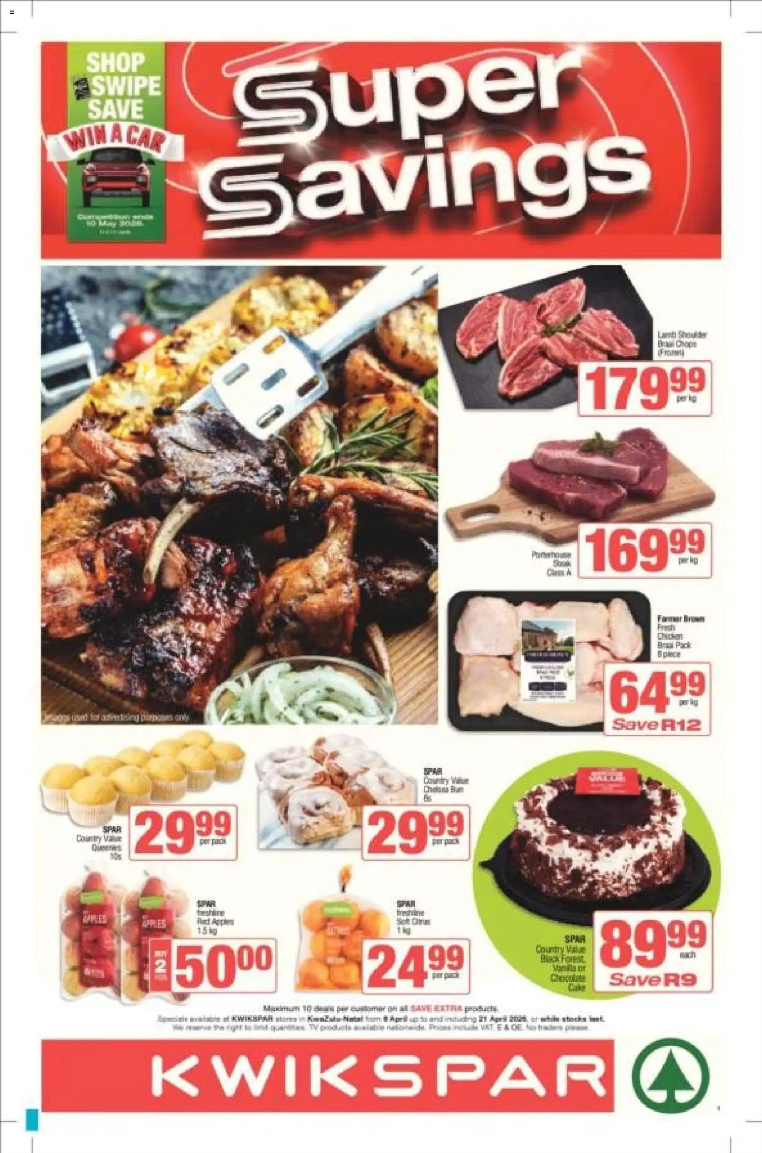 Preview of KWIKSPAR flyer valid from 08/04/2026