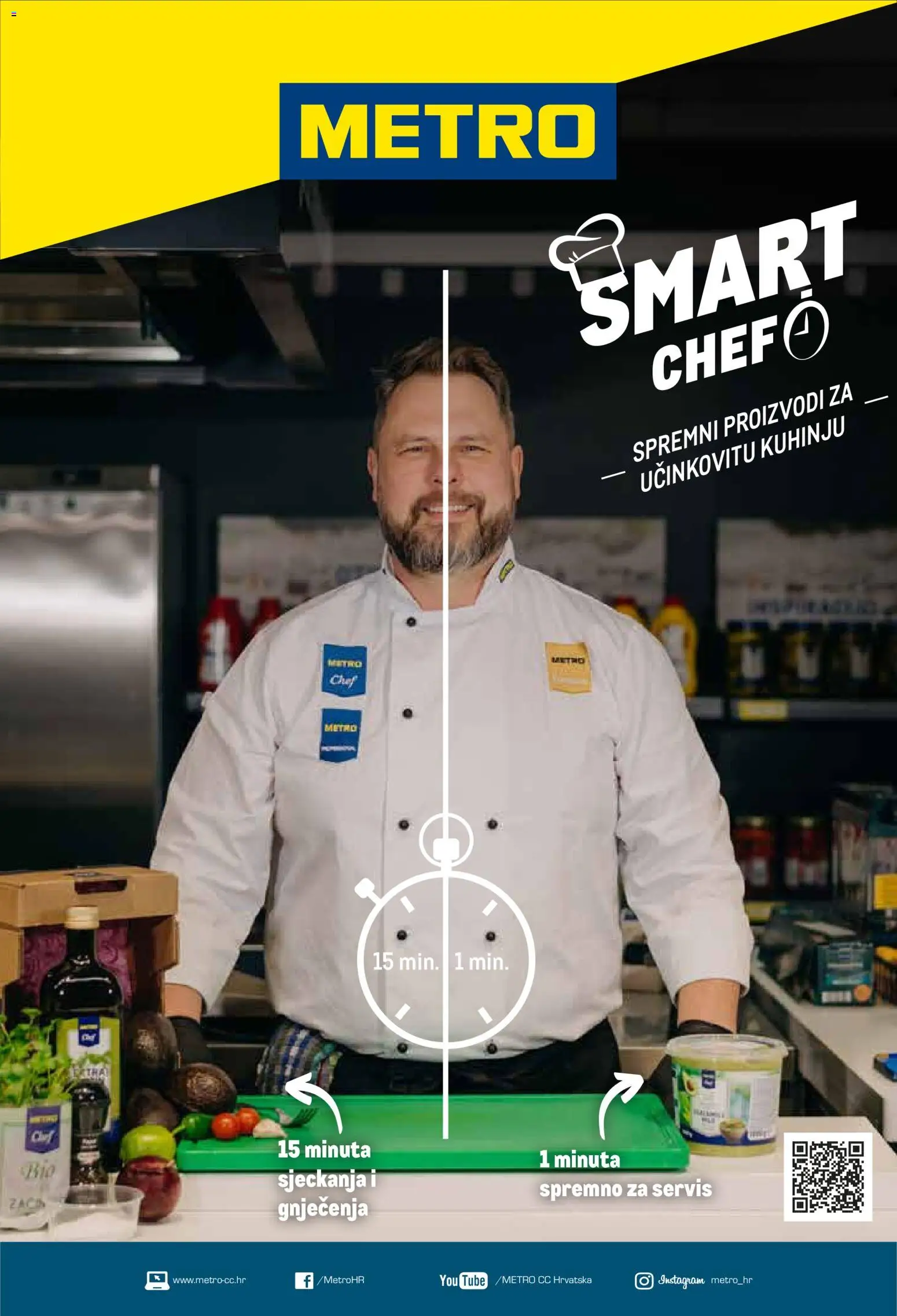 Pregled letka Metro - Smart Chef trgovine Metro vrijedi od 01.04.2026