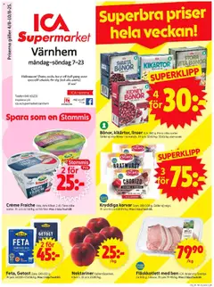 Förhandsgranska reklamblad Malmö från butik ICA Supermarket gäller från 04/08/2025