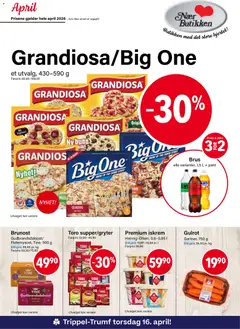 Forhåndsvis Nærbutikken kundeavis fra butikk Nærbutikken gyldig fra 01/04/2026