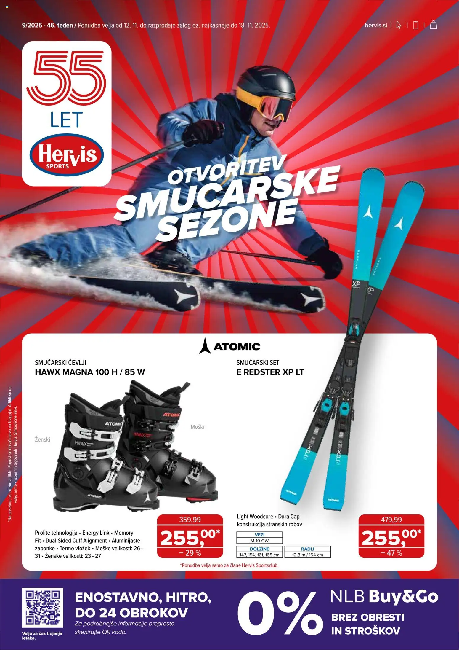 Predogled kataloga iz trgovine Hervis veljaven od 12.11.2025