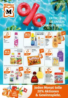 Vorschau des Merkblatts Aktionen vom Shop Müller gültig von 31.07.2025 bis 06.08.2025