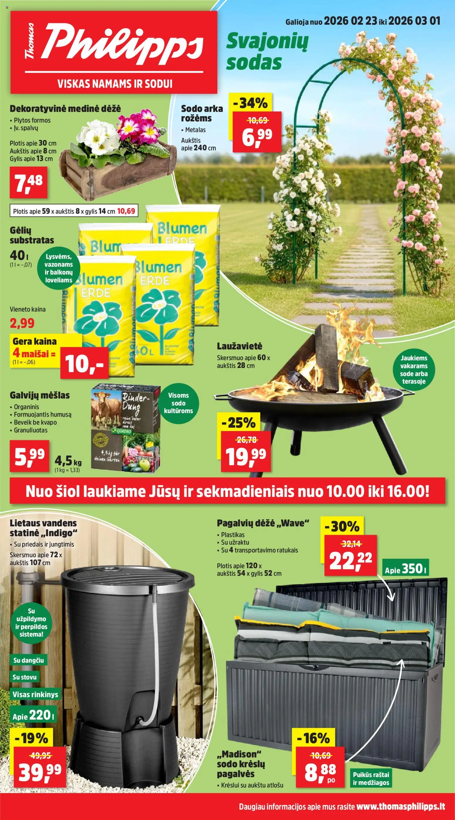 Thomas Philipps parduotuvės leidinio Leidinys galiojančio nuo 2026.02.23 peržiūra