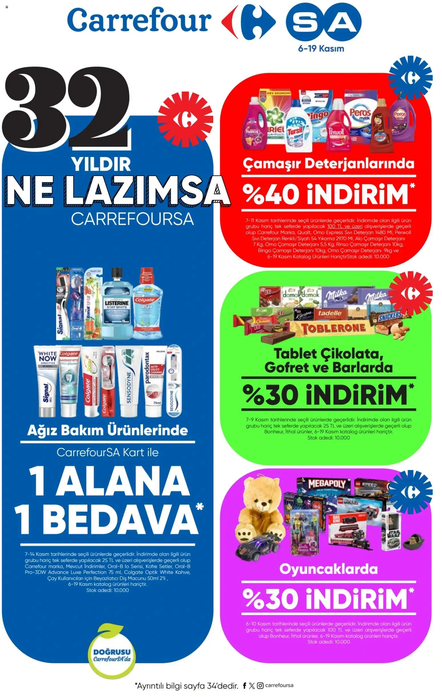 CarrefourSA Katalog 06.11.2025 - Broşürünün önizlemesi