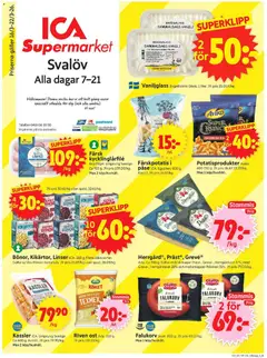 Förhandsgranska reklamblad Svalöv från butik ICA Supermarket gäller från 16/03/2026