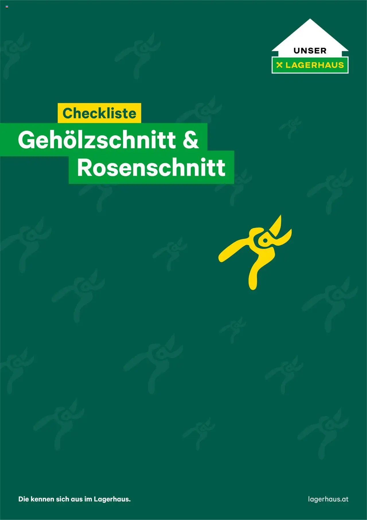  Lagerhaus Gehölzschnitt & Rosenschnitt ab (von Montag 20.10.2025) - Seite 1