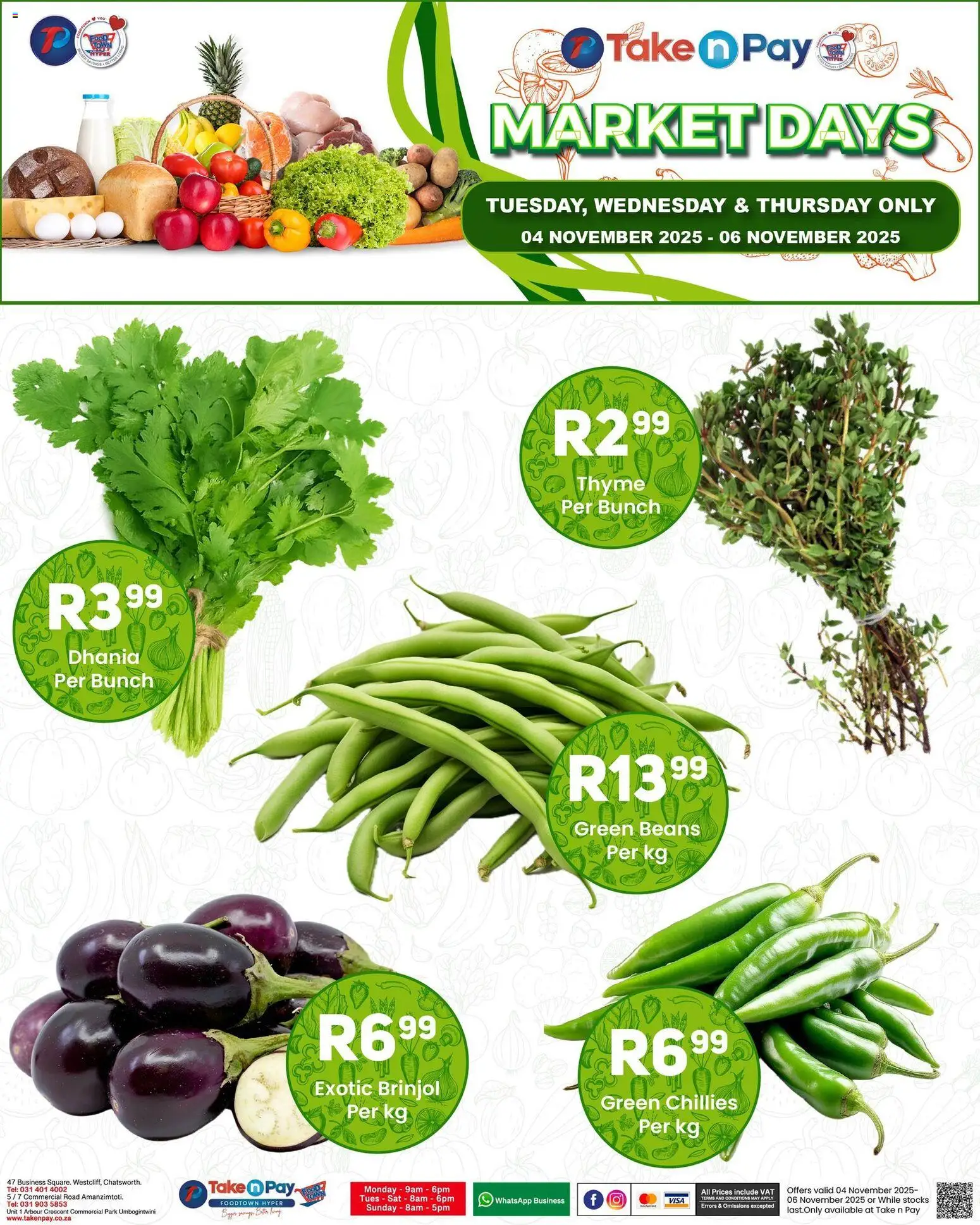 Preview of Take n Pay flyer valid from 04/11/2025