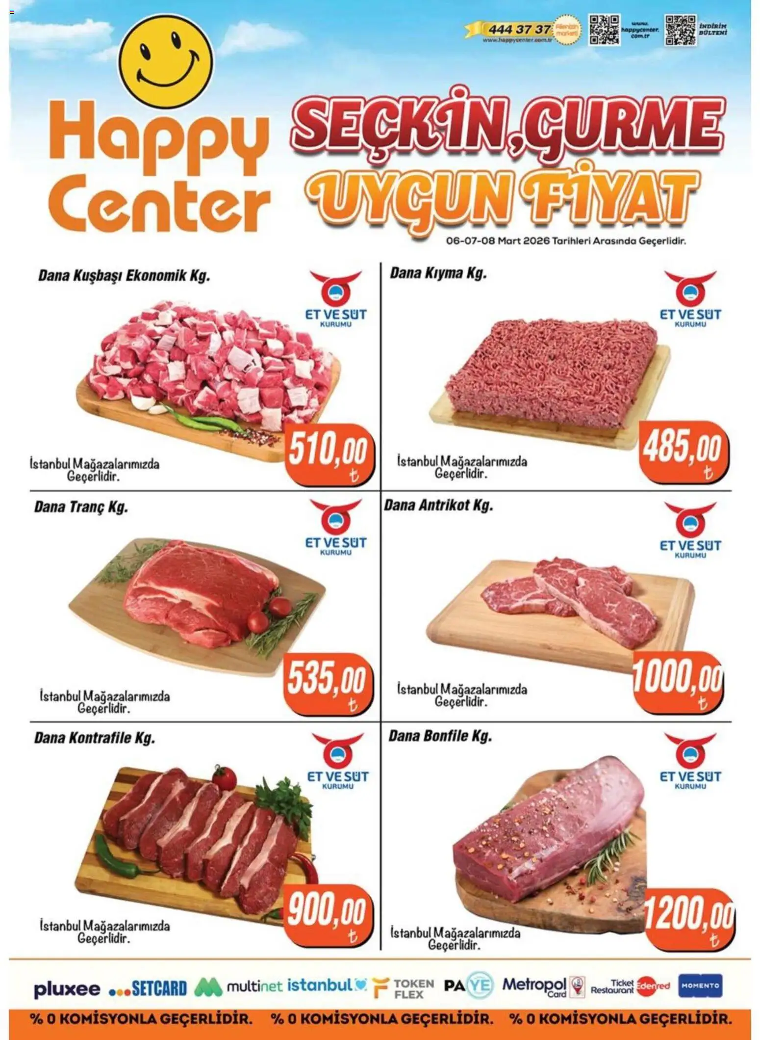 Happy Center Happy Center - Kasap 06.03.2026 - Broşürünün önizlemesi