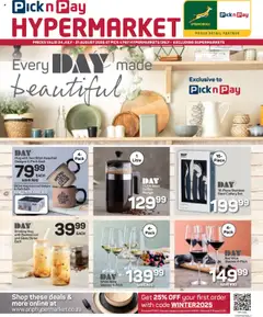 Preview of Pick n Pay flyer valid from 24/07/2025