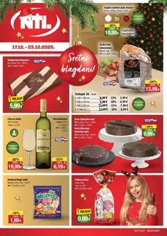 Pregled letka Letak Zapad trgovine NTL vrijedi od 17.12.2025