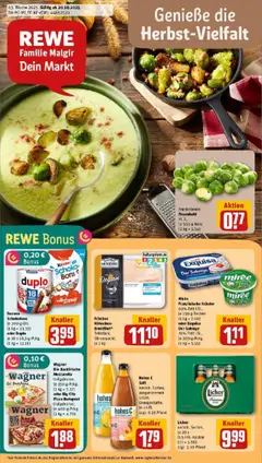 Vorschau von dem Prospekt des Geschäftes Rewe, gültig ab dem 19.10.2025