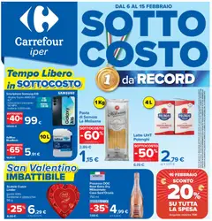 Anteprima dell'opuscolo Volantino Iper - Carugate dal negozio Carrefour valido da 06/02/2026
