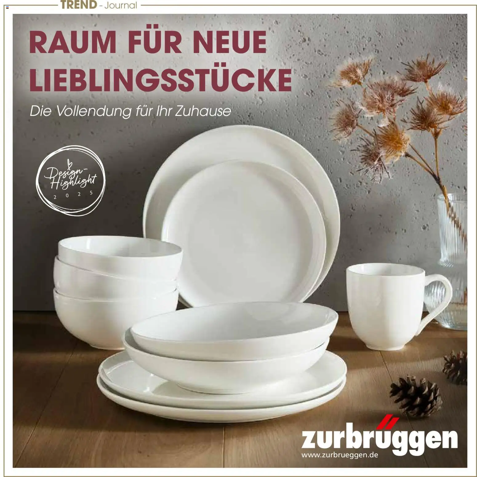 Zurbrüggen Trend-Journal Herbst (vom 21.10.2025 - 31.01.2026)