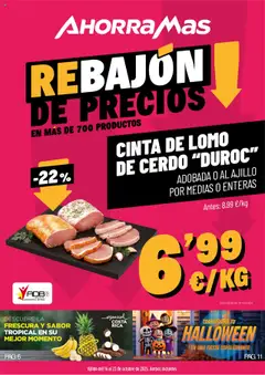 Vista previa del folleto de la tienda AhorraMas válido desde el 16/10/2025 