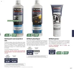 Prévisualisation de Catalogue du magasin Texam formulaire valide 01/02/2025 | Page: 107