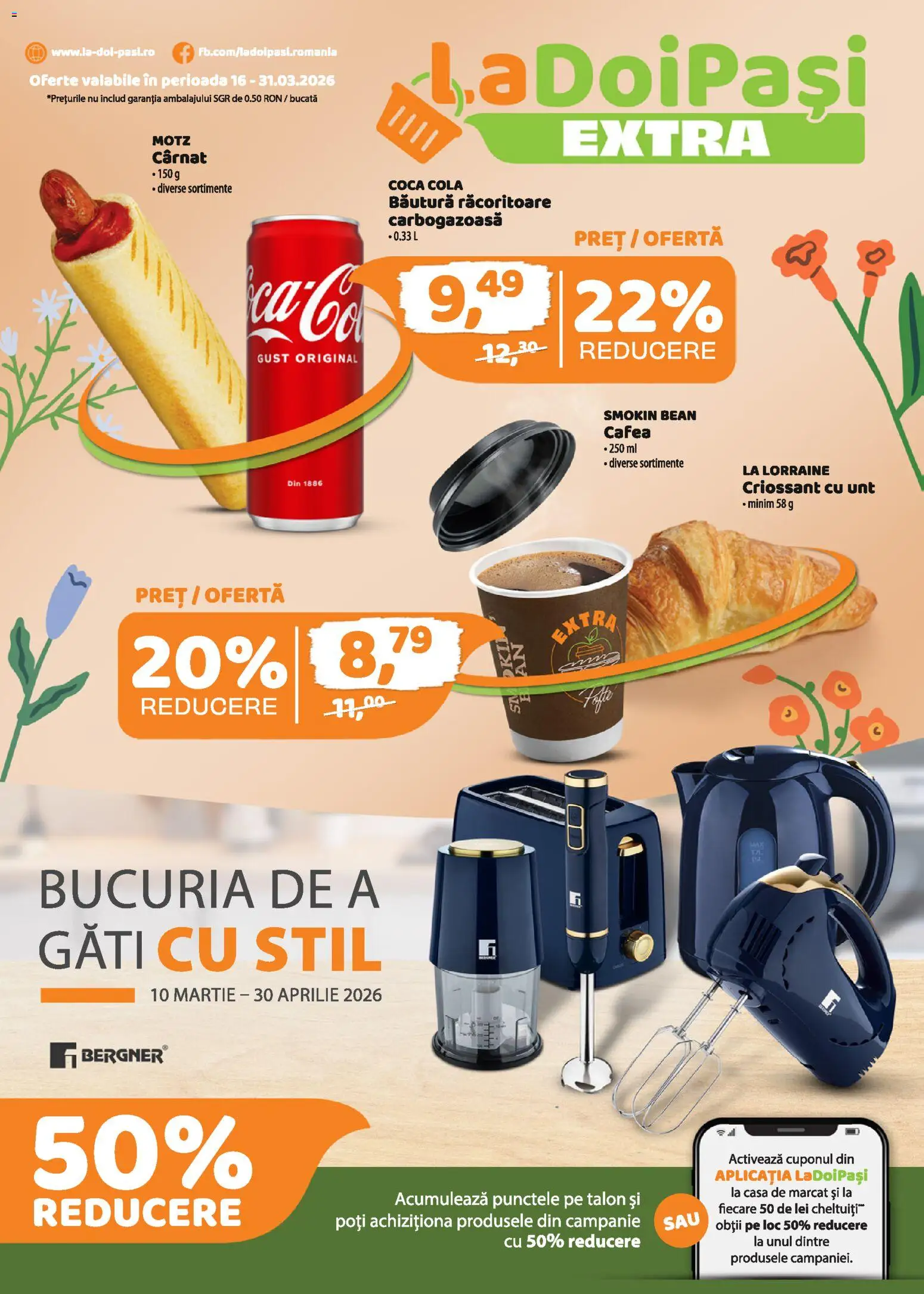 Previzualizarea de cataloage: LaDoiPași LaDoiPași Catalog extra valabil de la 16.03.2026
