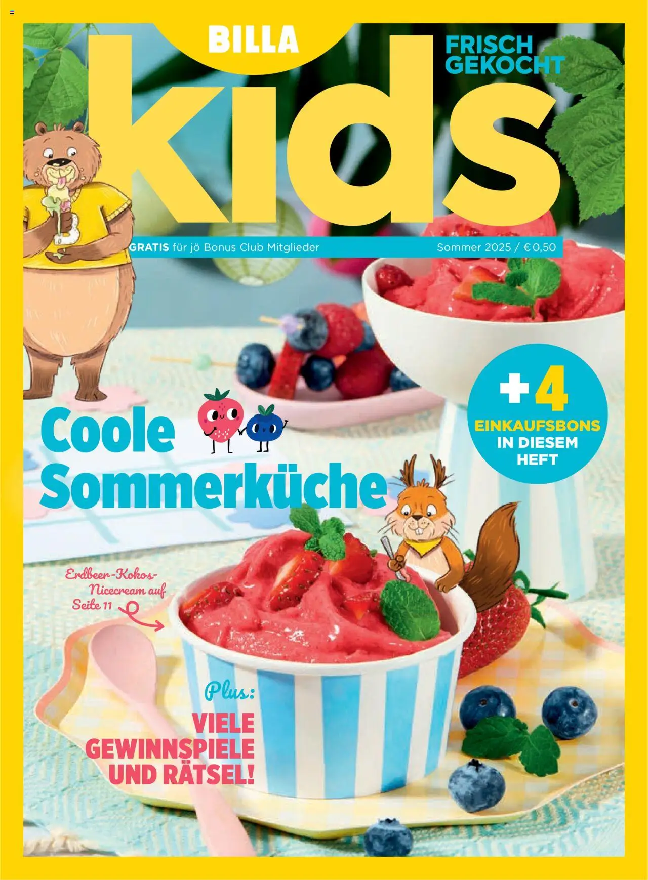  BILLA Flugblatt ab 02.06.2025 vorschau >> Frisch Gekocht Kids - Seite 1 - Seife