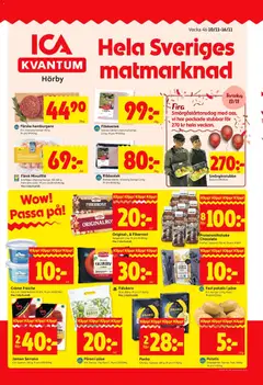 Förhandsgranska reklamblad Hörby från butik ICA Kvantum gäller från 10/11/2025