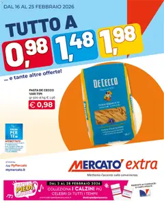 Anteprima dell'opuscolo Volantino Extra dal negozio Mercatò valido da 16/02/2026