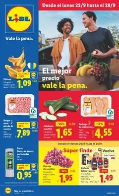 Vista previa del folleto de la tienda Lidl válido desde el 22/09/2025 