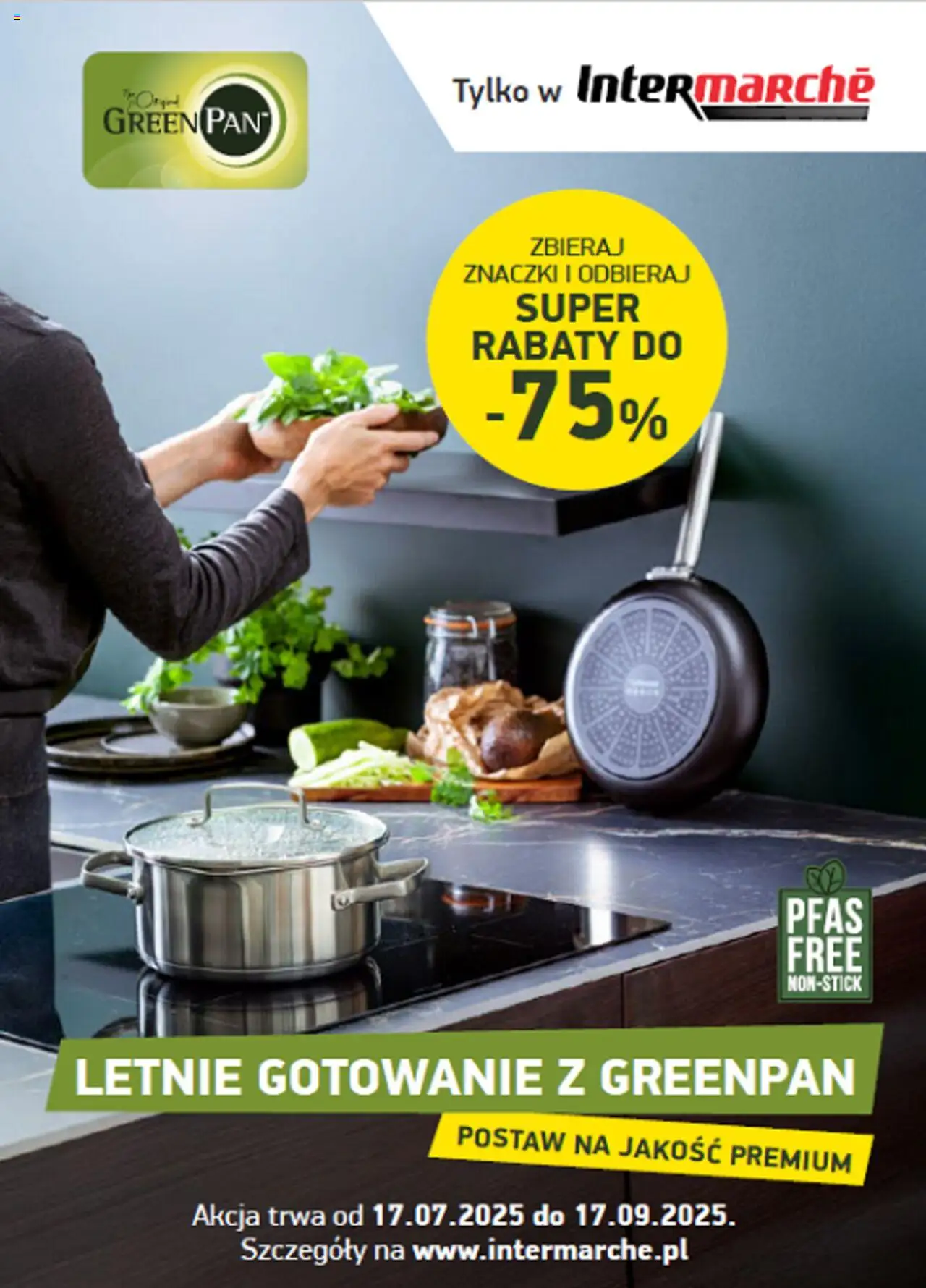Intermarche Konkurs - Letnie gotowanie z Greenpan od 17.07.2025 - Nowa Gazetka - Numer strony 1