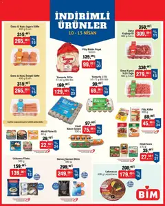 BİM BİM - İndirimli Ürünler 10.04.2026 - Broşürünün önizlemesi