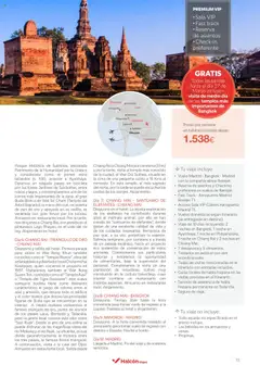 Vista previa del folleto de la tienda Halcón Viajes válido desde el 15/11/2024 | Página: 13