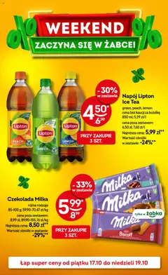 Pogląd gazetki "Weekendowe promocje" ze sklepu Żabka ważnej od 17.10.2025