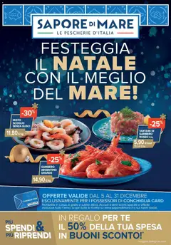 Anteprima dell'opuscolo Attuale volantino dal negozio Sapore di mare valido da 05/12/2025