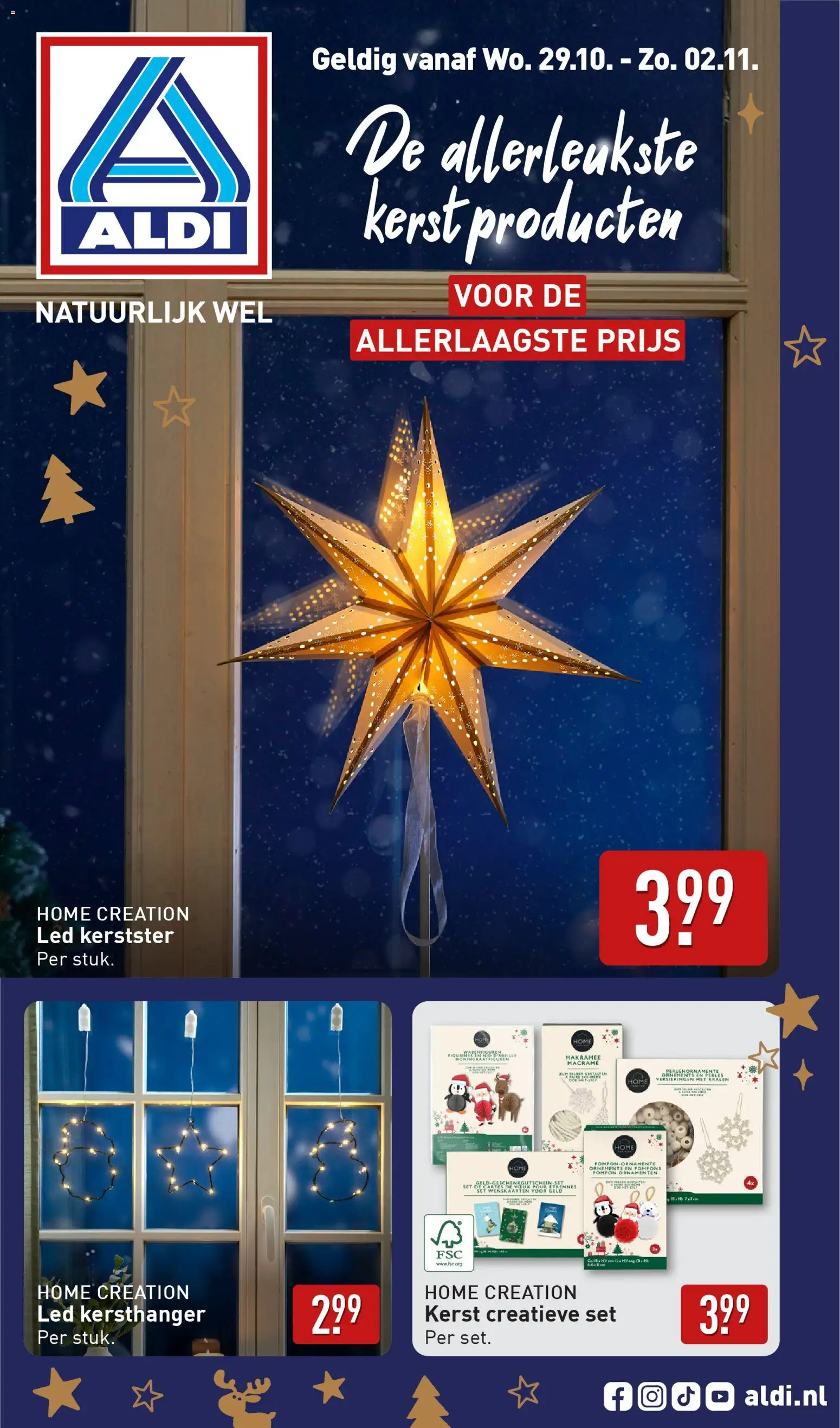 Aldi shop Non-food feest special geldig vanaf 29-10-2025 - Paginanummer 1