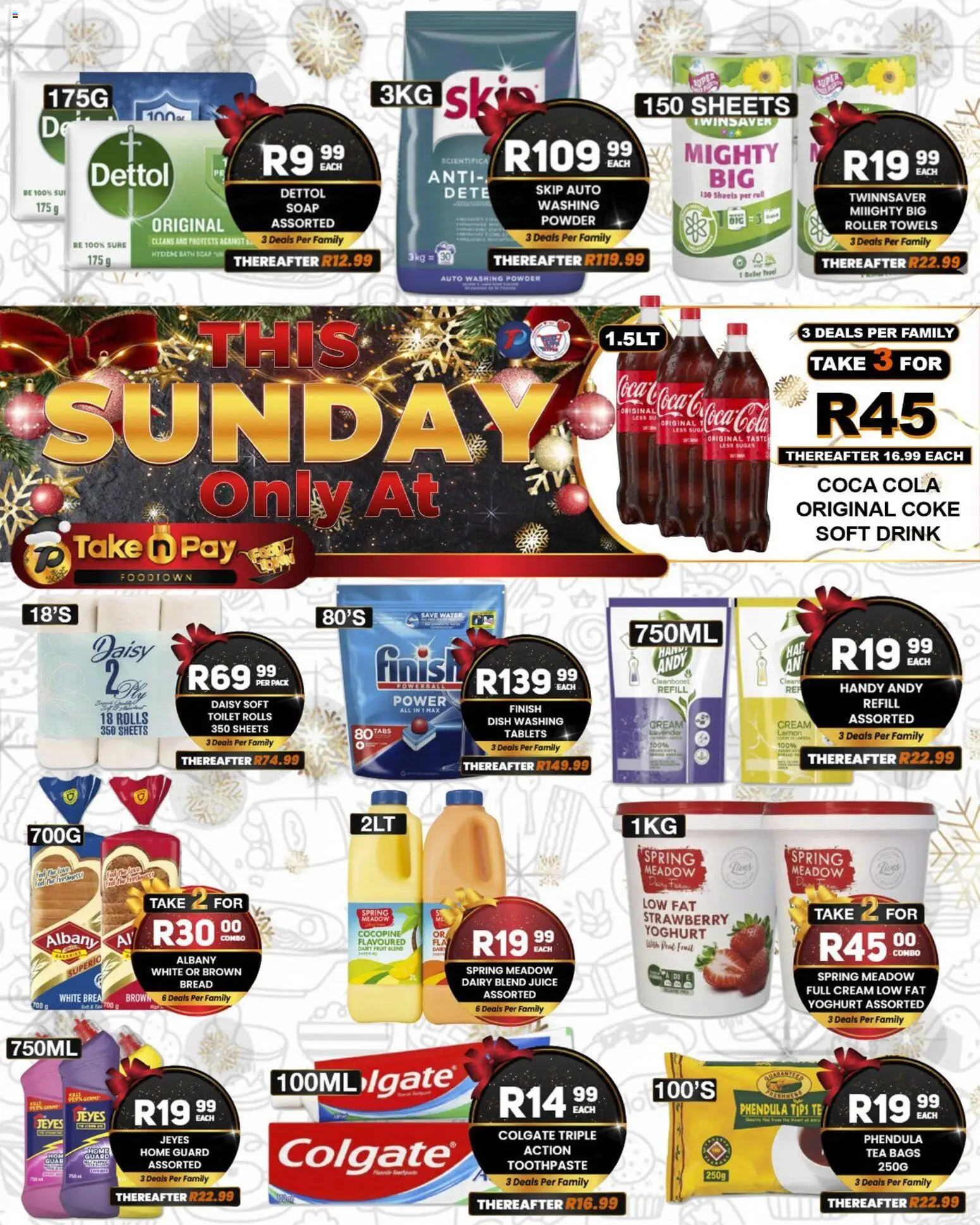 Preview of Take n Pay flyer valid from 13/12/2025